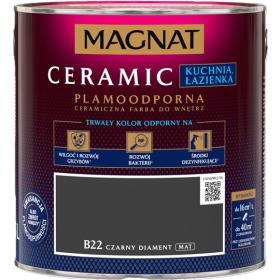 Obrazek dla: Farba Magnat Ceramic Kuchnia Łazienka CZARNY DIAMENT 2,5L B22