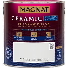 Obrazek dla: Farba Magnat Ceramic Kuchnia Łazienka JASNOSZARA PERLA 2,5L B28