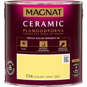 Obrazek dla: Farba Magnat Ceramic ZŁOCISTY TOPAZ 2,5L C16