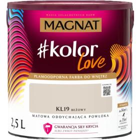 Obrazek dla: Farba Magnat #KolorLove BEŻOWY 2,5L KL19